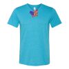 Unisex Triblend V-Neck Tee Thumbnail
