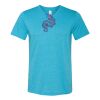 Unisex Triblend V-Neck Tee Thumbnail
