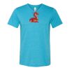 Unisex Triblend V-Neck Tee Thumbnail
