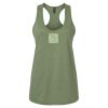 Women's Softstyle® CVC Racerback Tank Top Thumbnail