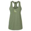 Women's Softstyle® CVC Racerback Tank Top Thumbnail
