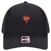 OTTO CAP® Seamless 6 Panel Mid Profile Mesh Back Trucker Hat Thumbnail