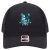 OTTO CAP® Seamless 6 Panel Mid Profile Mesh Back Trucker Hat Thumbnail