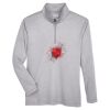 Youth Zone Sonic Heather Performance Quarter-Zip Pullover Thumbnail