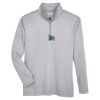 Youth Zone Sonic Heather Performance Quarter-Zip Pullover Thumbnail
