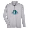 Youth Zone Sonic Heather Performance Quarter-Zip Pullover Thumbnail
