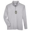 Youth Zone Sonic Heather Performance Quarter-Zip Pullover Thumbnail