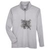 Youth Zone Sonic Heather Performance Quarter-Zip Pullover Thumbnail
