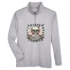 Youth Zone Sonic Heather Performance Quarter-Zip Pullover Thumbnail