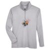 Youth Zone Sonic Heather Performance Quarter-Zip Pullover Thumbnail