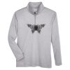 Youth Zone Sonic Heather Performance Quarter-Zip Pullover Thumbnail